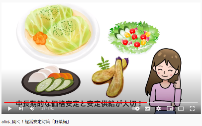 図3　野菜業務説明動画